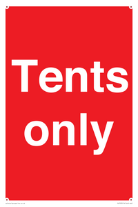 Tents only